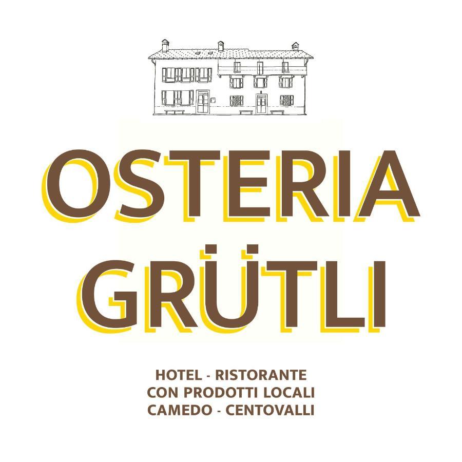 Osteria Gruetli Con Alloggio Borgnone Eksteriør bilde